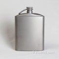 Bouteille à vin plat extérieur titane flask hanche